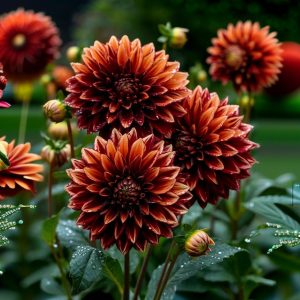 Георгин Маскарад купить по цене от 699р. в интернет-магазине «Посадика» с доставкой почтой в в Армавире и по всей России – [изображение №1].